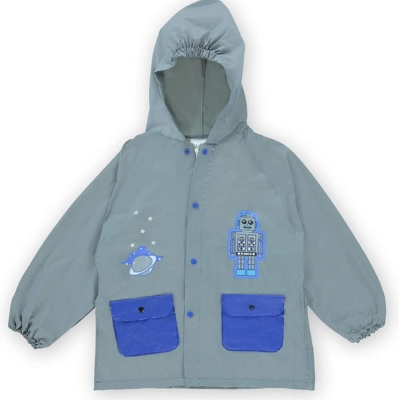 Sale 4/$30 Lilly of New York Space Rain Jacket - Picture 3 of 4